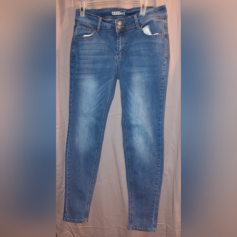 Encore jeans size 15 color blue